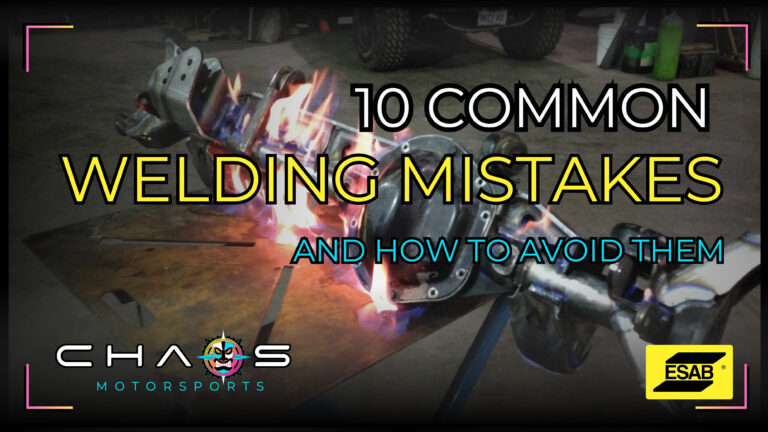 10 Most Common Welding Mistakes and How to Avoid Them!