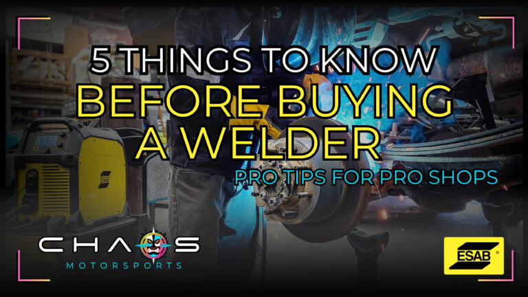 5 Things to Consider Before Buying a Welder for Your Fabrication Business