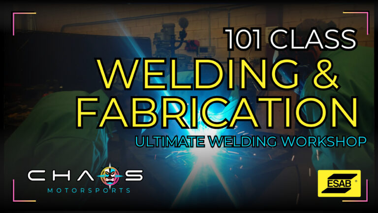 Chaos Fab Shop’s Welding and Fabrication 101 Class: Get Hands-On with Welding!