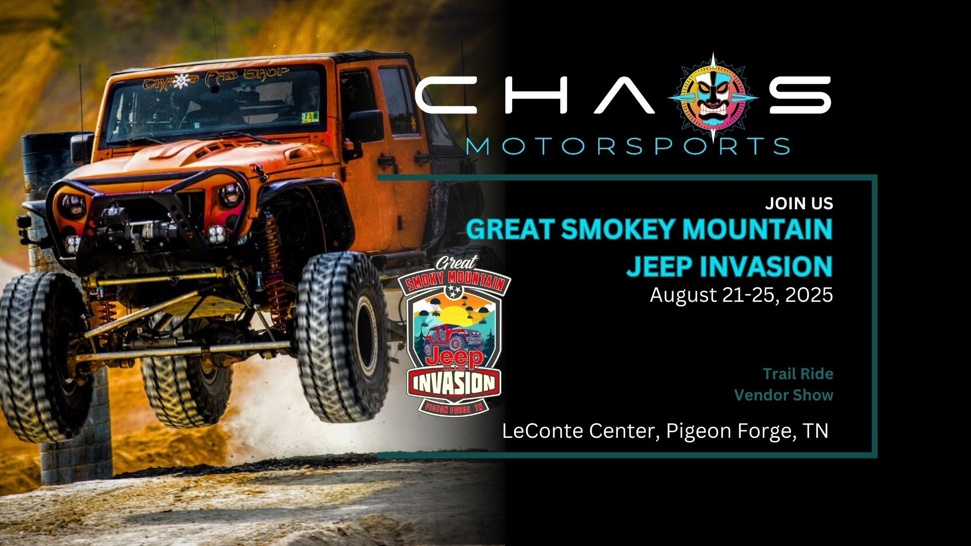 Great Smokey Mountain Jeep Invasion August 2025