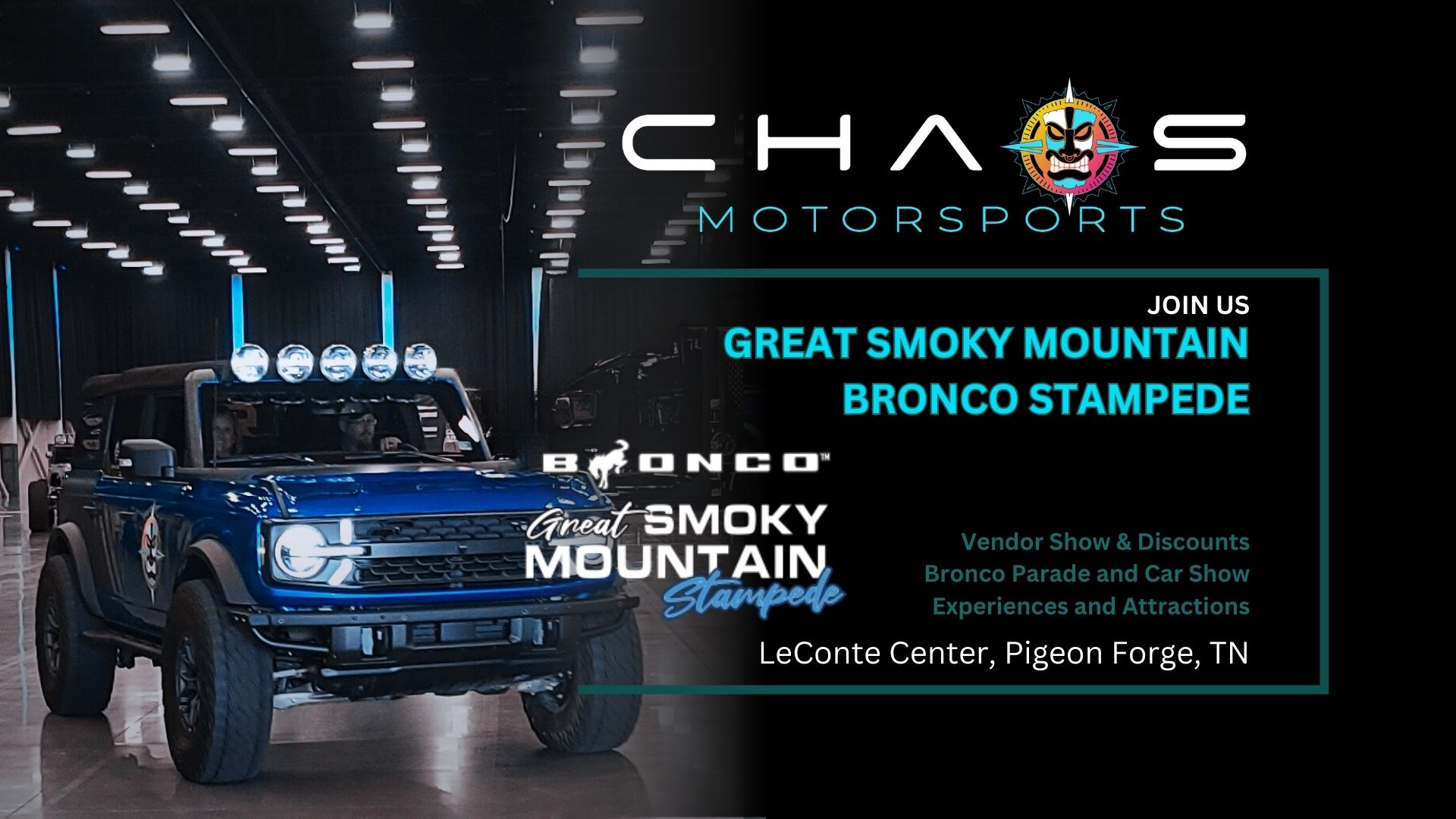 Great Smoky Mountain Bronco Stampede August 2025