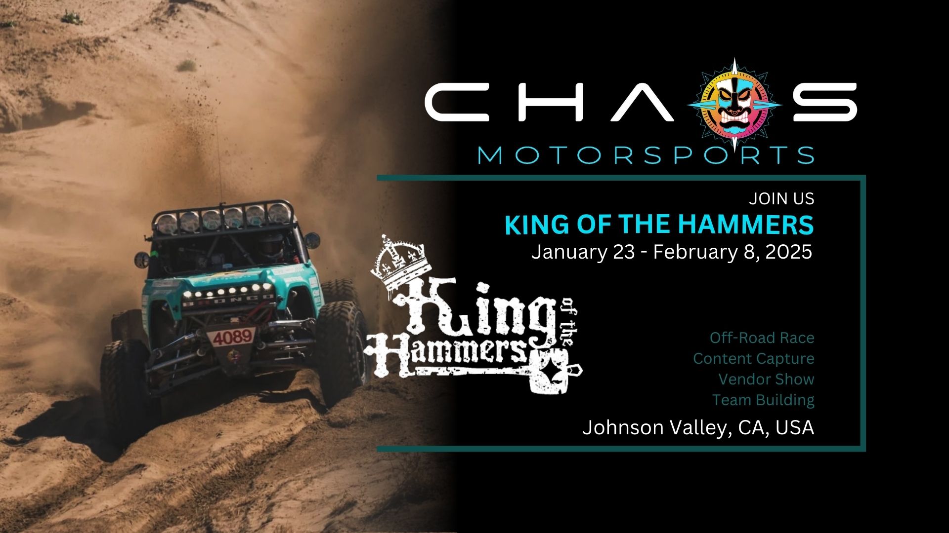 King Of The Hammers January-February 2025